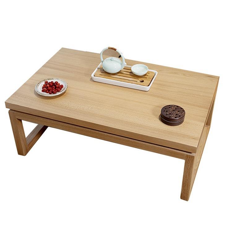 老阳几榆木飘窗榻桌实木日式小茶矮桌DFK子炕几台榻米茶几 - 图3