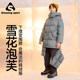 Qidong Children's Wear Snow Puff Boys and Girls Three-Proof Goose Down Jacket 2026 New Winter Wear Mid-Length Down Jacket