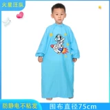 Детская мультяшная накидка для стрижки волос, фартук, детский нагрудник для домашнего использования