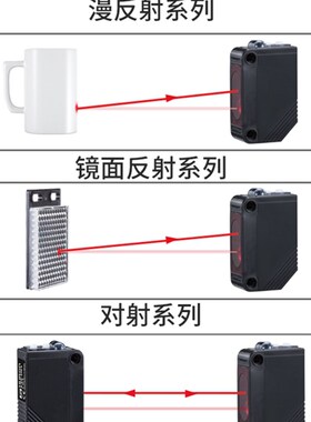 红外线感应光电开关漫反射传感器沪龙E3Z-D61 D62 D81 T61 LS61
