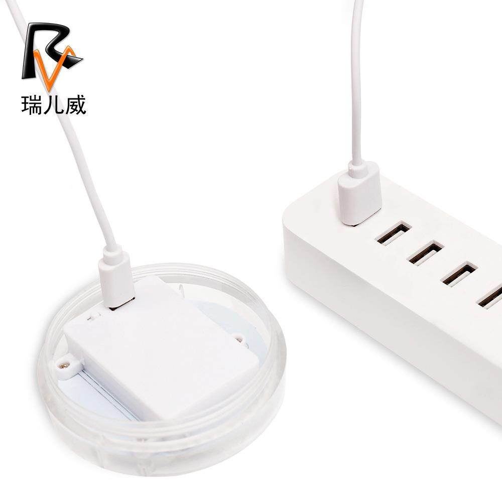 热销USB充电款遥控潜水灯13led泳池鱼缸装饰七彩发光水底灯,淘宝优惠券,粉丝福利购,淘宝优惠卷