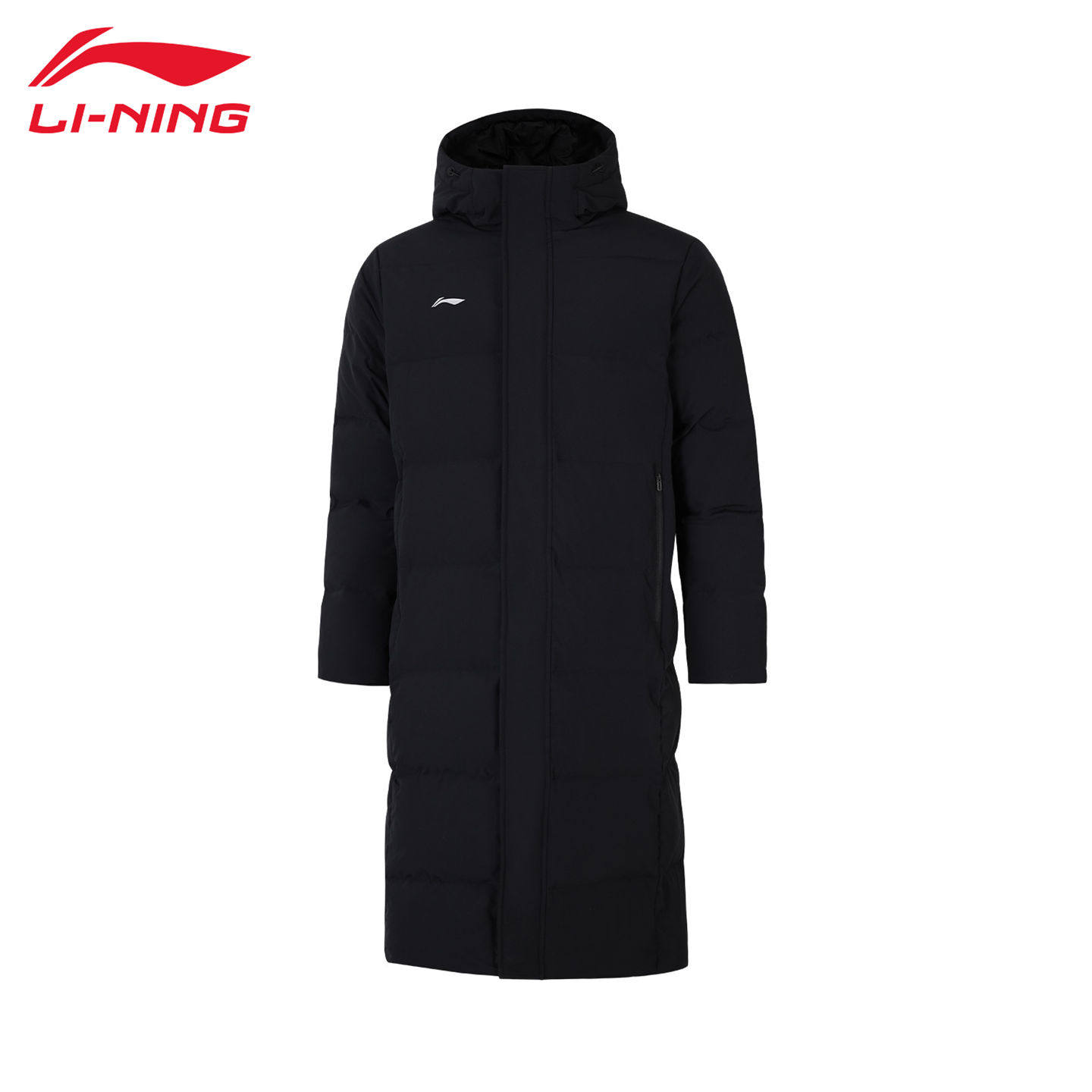 李宁长款羽绒服男子冬季情侣连帽加厚防风运动抗寒外套女AYMV347,淘宝优惠券,粉丝福利购,淘宝优惠卷