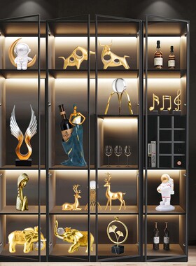 速发套奢高档酒柜软装搭厅轻装客配电视柜玄关样品房间摆件家居装