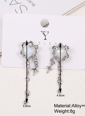 Tassel Earrings Style Sweet Ear nails Earring 耳钉高级感耳环