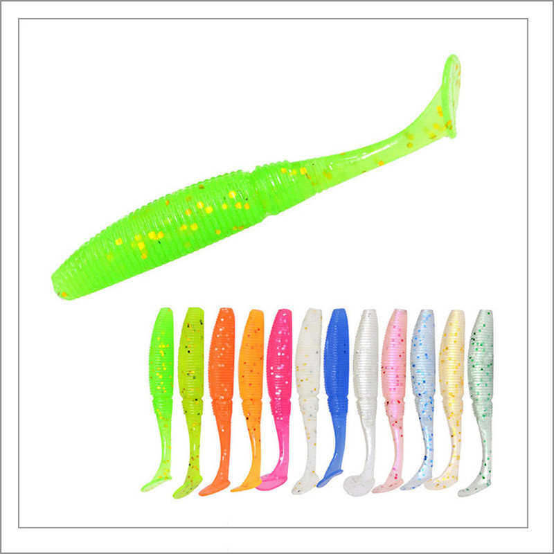 路亚螺旋纹夜光T尾蛆软饵7.5cm3g根钓仿生假饵鳜鱼白条鲈鱼小鱼饵,淘宝优惠券,粉丝福利购,淘宝优惠卷