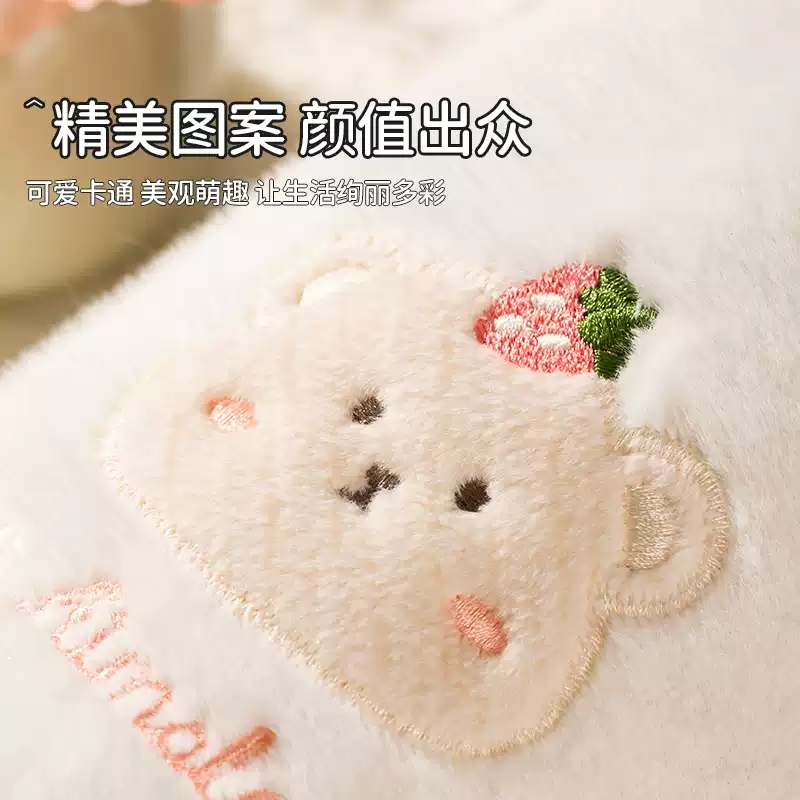 袖套2025新款可爱成人女款长款防脏手袖冬季羽绒服专用加大厚套袖 - 图3