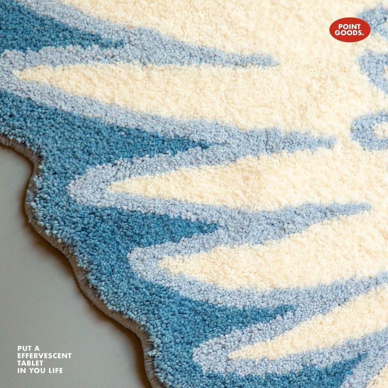 泡腾PoaintLab天使之翼加厚植绒长条卧室衣帽间地毯床边毯少,淘宝优惠券,粉丝福利购,淘宝优惠卷