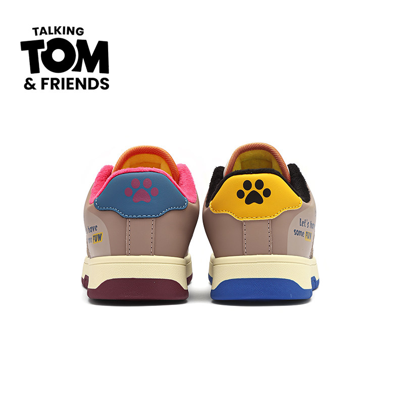 会说话的汤姆猫鞋子男鞋加绒保暖板鞋2025冬季新款男生时尚棉鞋潮,淘宝优惠券,粉丝福利购,淘宝优惠卷