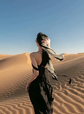 法式沙漠埃及旅游拍照防晒丝巾