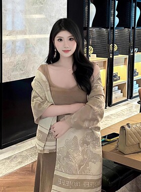 香槟色礼服专用高级感披肩