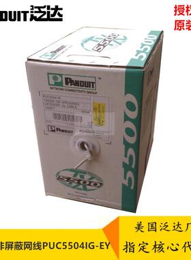 PANDUIT泛达网线NUC5C04IG-CE超五类双绞线305米24AWG