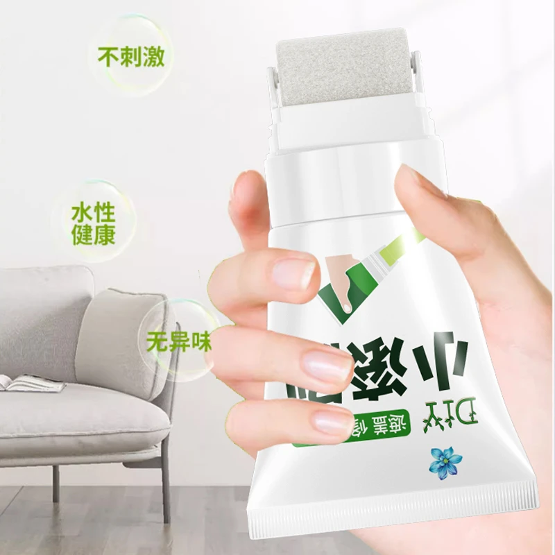 Small roller brush wall whitening paint wall renovation old house renovation putty paint moldy deodorizing paint waterproof and mildew-proof CZ2