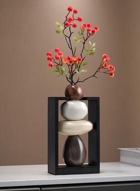 【送礼物高级感】现代简约花瓶乔迁新居朋友新房入宅客厅装饰摆件