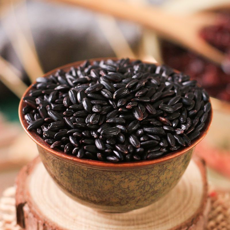 东北五常黑米新米五谷杂粮黑香米糙米黑糯米粥孕妇减餐代餐 - 图0