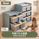 Apapi feeding table is made of solid wood and will not be left idle