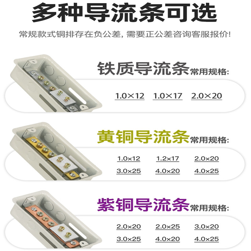 国标明装等电位端子箱LEB局部防雷明装接地盒TD28卫生间等电位铜 - 图0