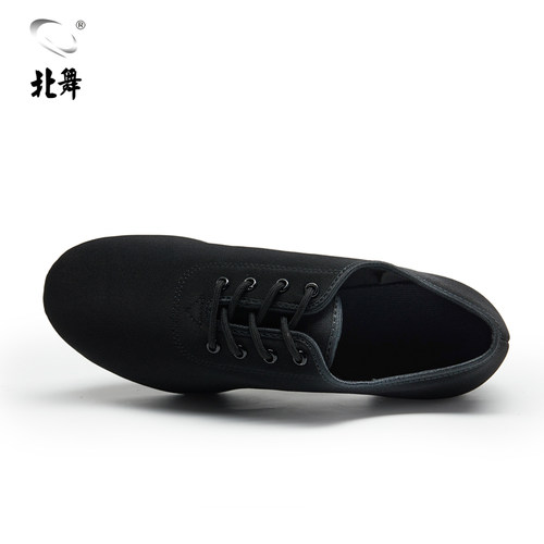 速发室内拉丁舞教谊鞋成人男舞交师跳舞舞鞋 - 图2