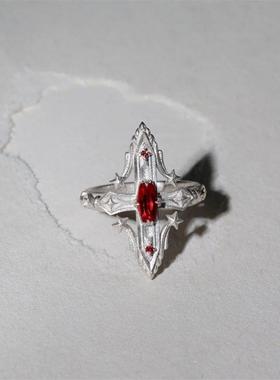 1164 “圣堂”戒指原创设计小众复古独特个性高级感简约百搭指