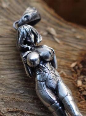 1131性感女郎吊坠艺术美女独特时尚个性小众创意挂坠配饰高级感