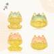Alluvial gold transfer bead bracelet zodiac animal year 3D hard gold jelly dragon enamel faucet for girlfriend