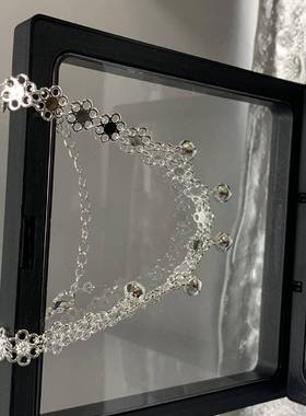 新中式梅花风铃脚链气质轻奢高级感足链古法国风复古民族风小众