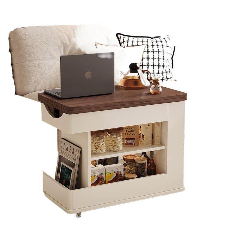 中古客风桌实木茶升降35506可折叠厅沙发边几移动几小推车家用角,淘宝优惠券,粉丝福利购,淘宝优惠卷