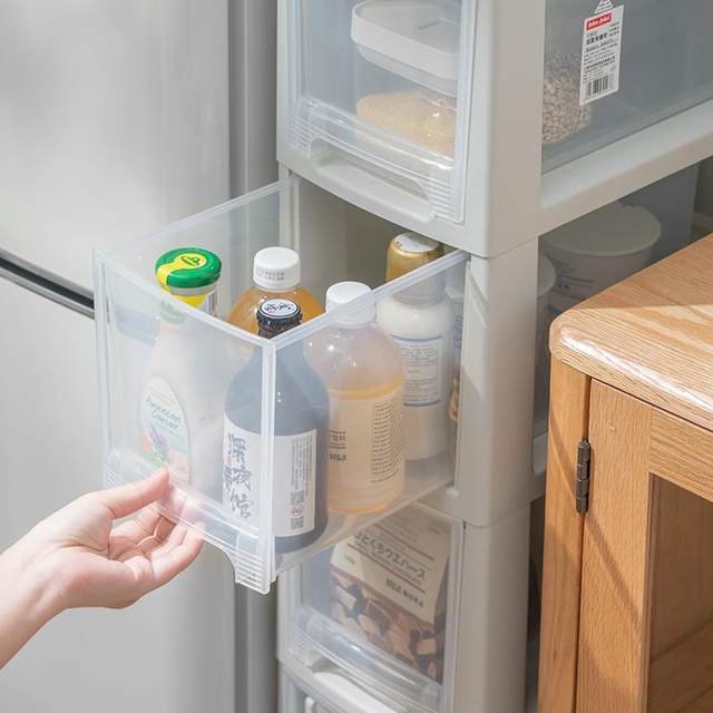 20cm slot storage cabinet gap bathroom storage rack plastic narrow cabinet organization storage drawer storage box