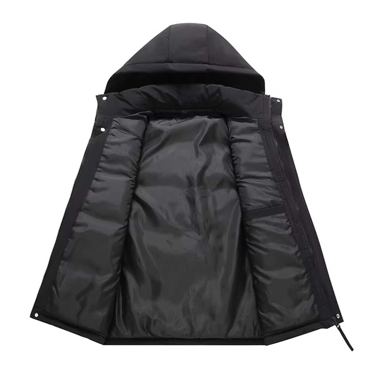 高端连帽工装男士加厚马甲2025新款冬季夹棉背心无袖棉服外套男款,淘宝优惠券,粉丝福利购,淘宝优惠卷