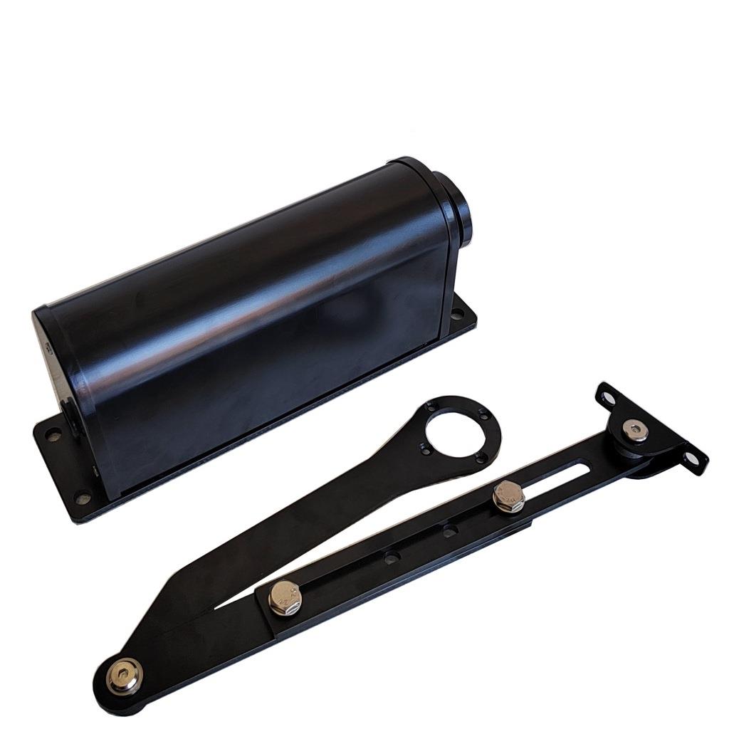 电动门器庭小侧装开闭门机室外防雨院曲臂遥控区门禁系统FLB单元 - 图1