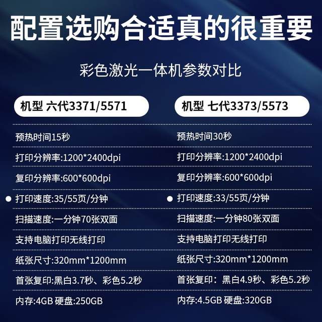 Fuji Xerox 3371 color copier 5571 office A3 black and white 3373 5573 composite printing machine