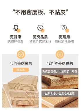 实木书桌学生家用写字学习电脑桌台式卧室办公桌长方形桌子工作台