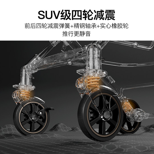 GGB Guaiguaibao twin stroller is detachable