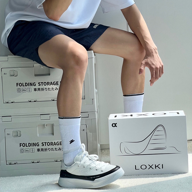 LOXKi洛克斯基男生鞋子秋冬新款板鞋男鞋厚底增高鞋【明星同款】