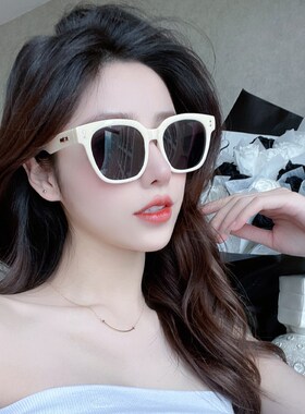 速发款镜202新墨潮街拍圆脸大脸镜太防紫外线男士风