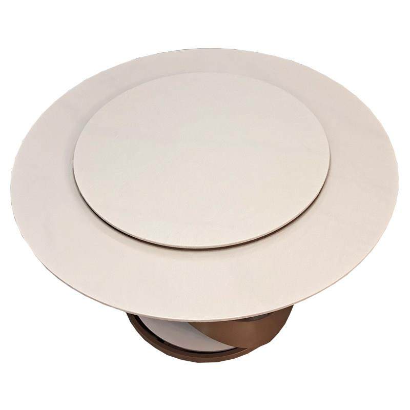 圆形餐桌布防水防烫免洗圆桌套全包边简约纯色台布桌面套塑料桌垫,淘宝优惠券,粉丝福利购,淘宝优惠卷