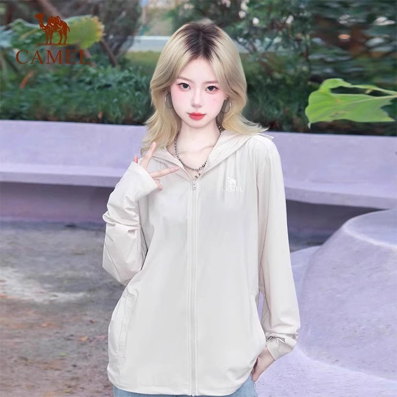 骆驼沐羽防晒衣2025夏季新款防紫外线外套速干凉感轻薄防晒服女款 - 图1
