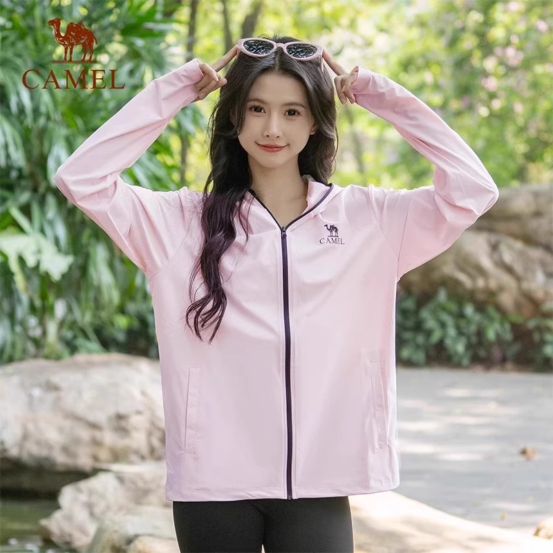 骆驼沐羽防晒衣2025夏季新款防紫外线外套速干凉感轻薄防晒服女款 - 图0