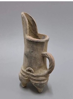 良渚文化陶鬶研学摆件展品定制