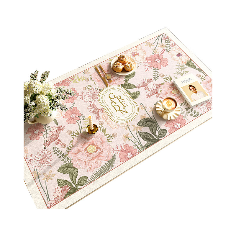 速发餐桌垫防油防水美式长方形壁纸轻奢高级感家用pvc防烫耐高温,淘宝优惠券,粉丝福利购,淘宝优惠卷