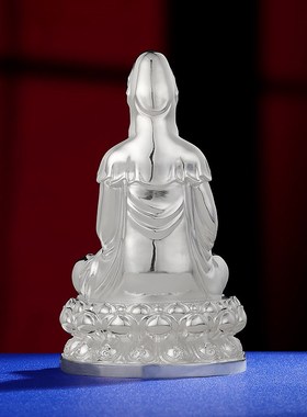 速发S普带随南海观音菩萨山身携陀家用观世音菩萨摆件