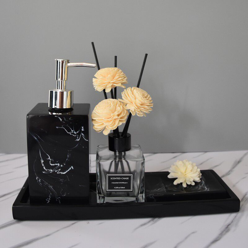 酒店样板间浴室用品套件洗手液瓶子皂碟卫L生间托盘套装卫洗漱用,淘宝优惠券,粉丝福利购,淘宝优惠卷