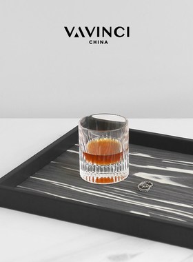 速发新品风木质流纹台盘长方形样纳间客厅梳妆托化妆品香薰收板盘