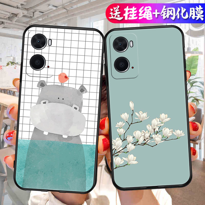 适用于OPPOA36手机壳opopA36钢化膜0pp0a软套a36硅胶opa防摔PESM10个性opooA36指环扣opp0A36全包opp创意男潮 - 图1