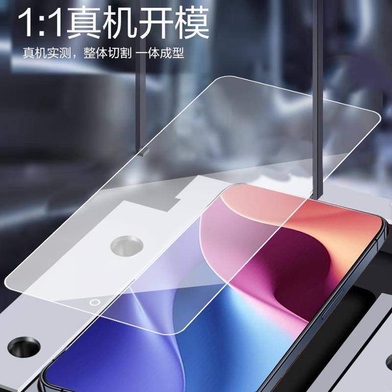 适用于红米k40pro+钢化膜M2012K11C手机莫xiaomiK40pro+蓝光护眼模redmiK40pro+刚化摸hm k40pro+全屏覆盖-图1