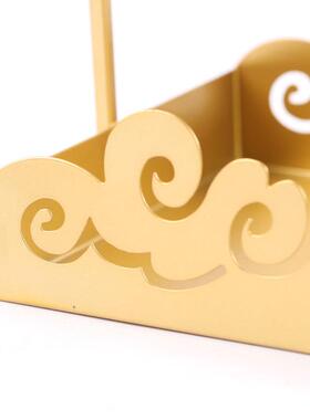 现新中式金属提篮摆设托盘代铁装艺摆件板样房间客MC-TY-32厅茶几