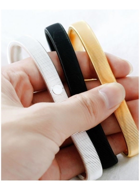 欧美金属弹性拉紧带弹簧弹力袖子