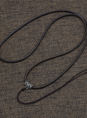 粗吊坠挂绳玉佩翡翠蜜蜡琥珀挂件