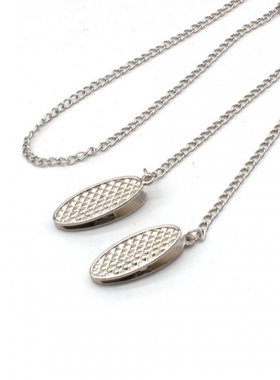 手帕夹口水巾嗦粉神器简约围兜纸