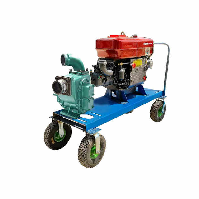 Diesel engine manure pump, farm septic tank cleaning, household flood control, pig manure pumping machine, manure suction and sewage mud pump