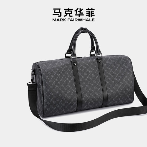 Mark Fairwhale马克华菲男士大容量商务出差旅行包斜挎手提健身包 - 图2